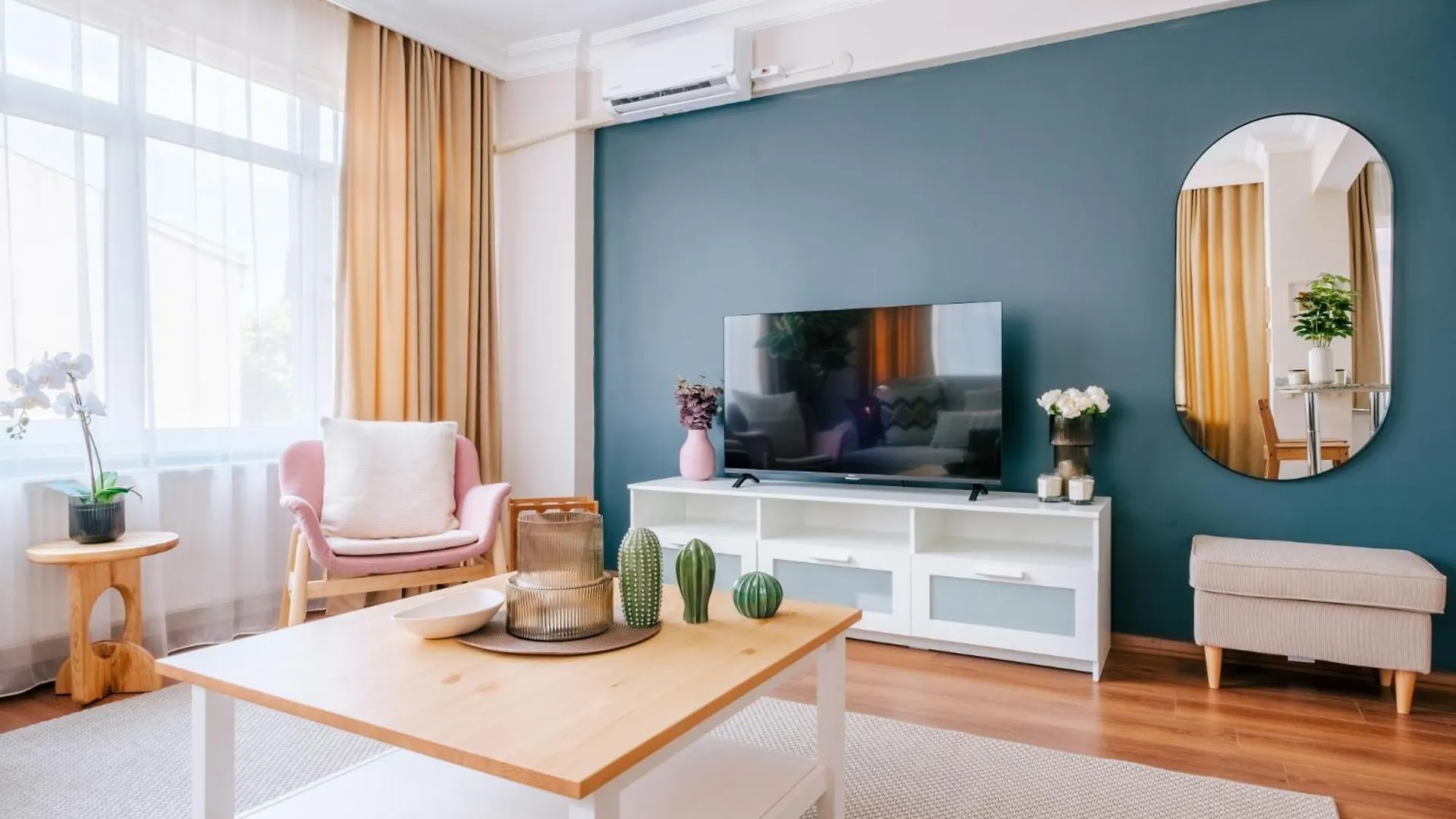 شقة Charming Oasis W Balcony 5 Min To Bull Statue اسطنبول تركيا
